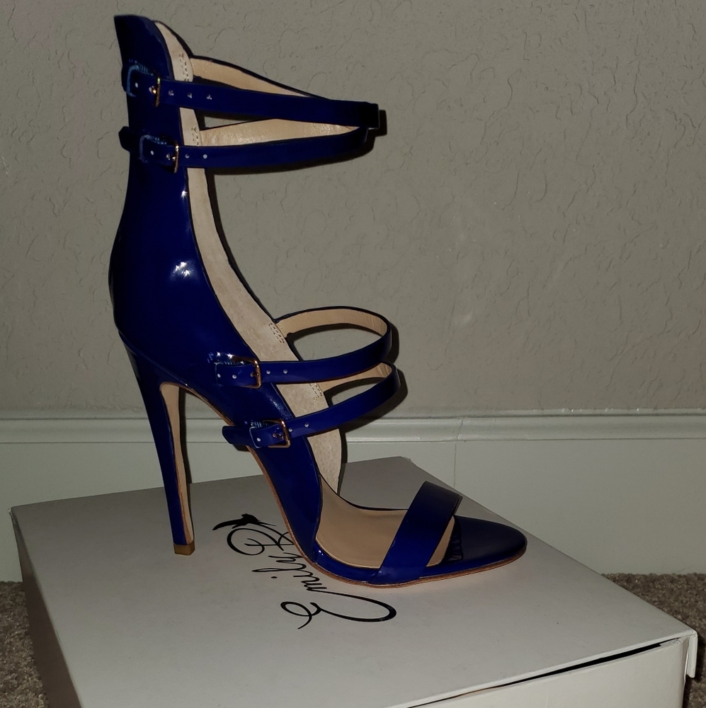 Strappy High heel shoe